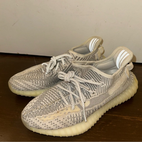 YEEZY BOOST 350 Reflective Cream Men’s 6 Good Condition - Picture 6 of 7